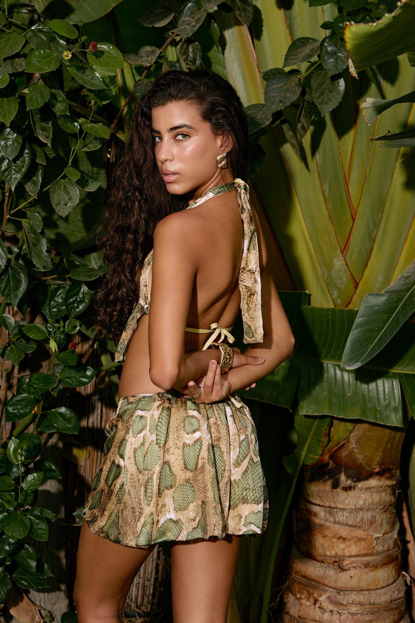 The Drop Front Set in Snake Skin