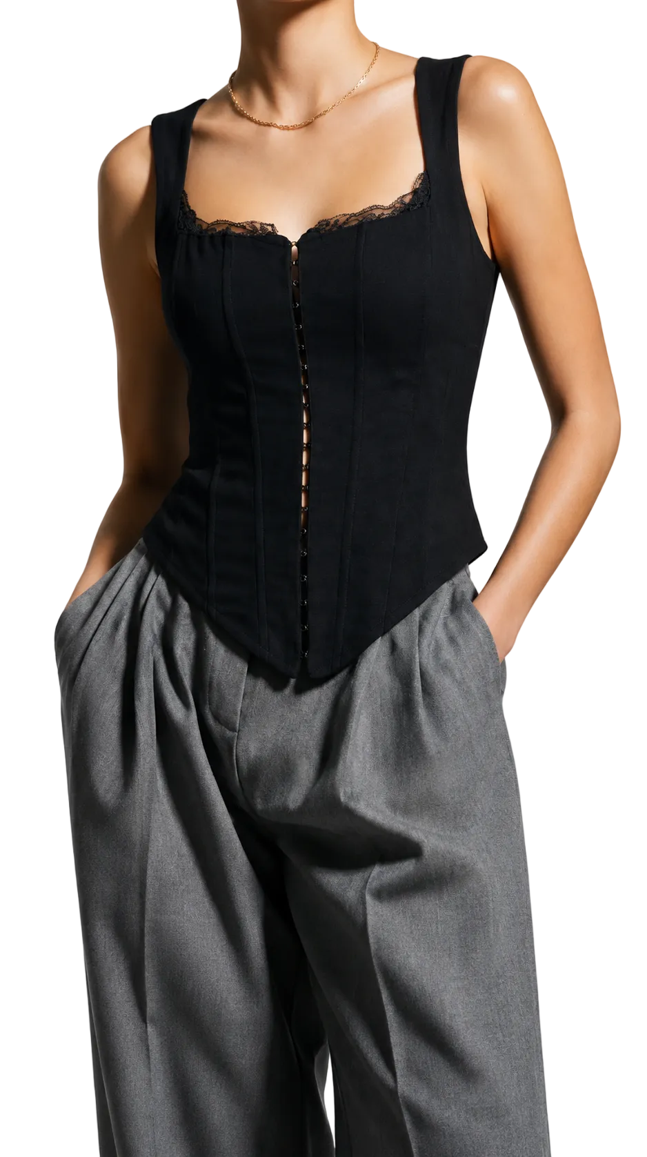 Lace Corset Top