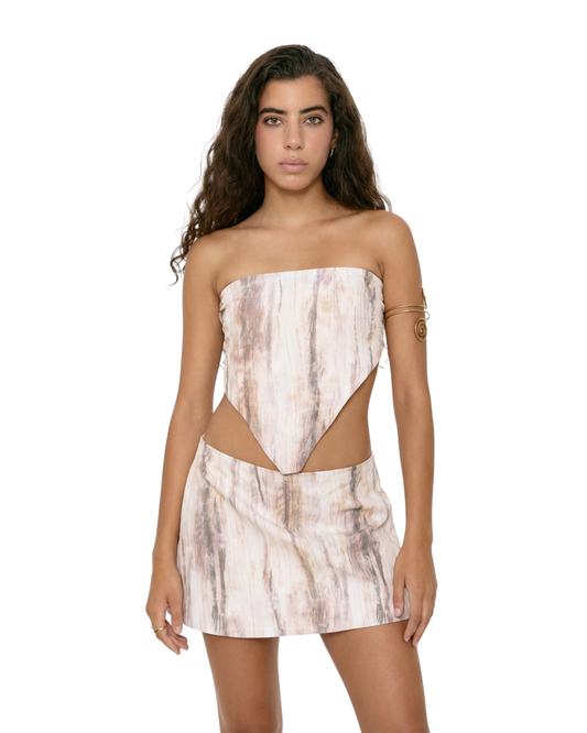 Strapless Triangle Set in Sandwood