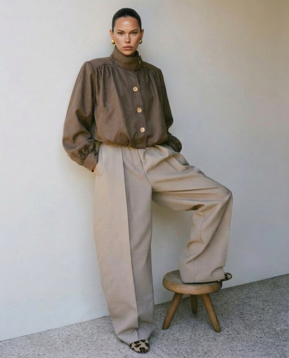 Ruched Bomber Jacket