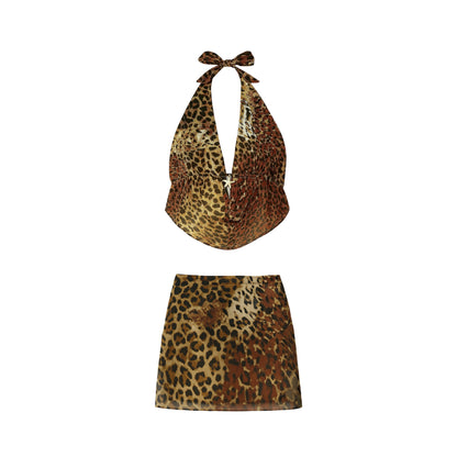 The Drop Front Set in Dusky Leopard