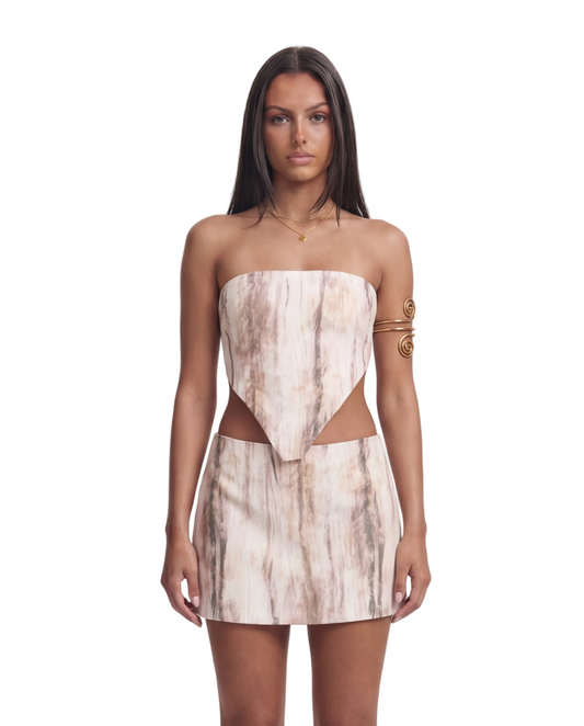 Strapless Triangle Set in Sandwood